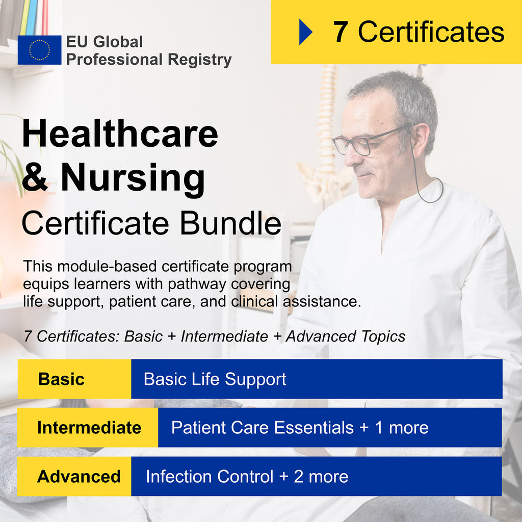 Healthcare & Nursing (7 Certificates) - FULL BUNDLE