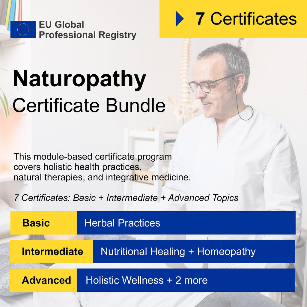 Naturopathy (7 Certificates) - FULL BUNDLE