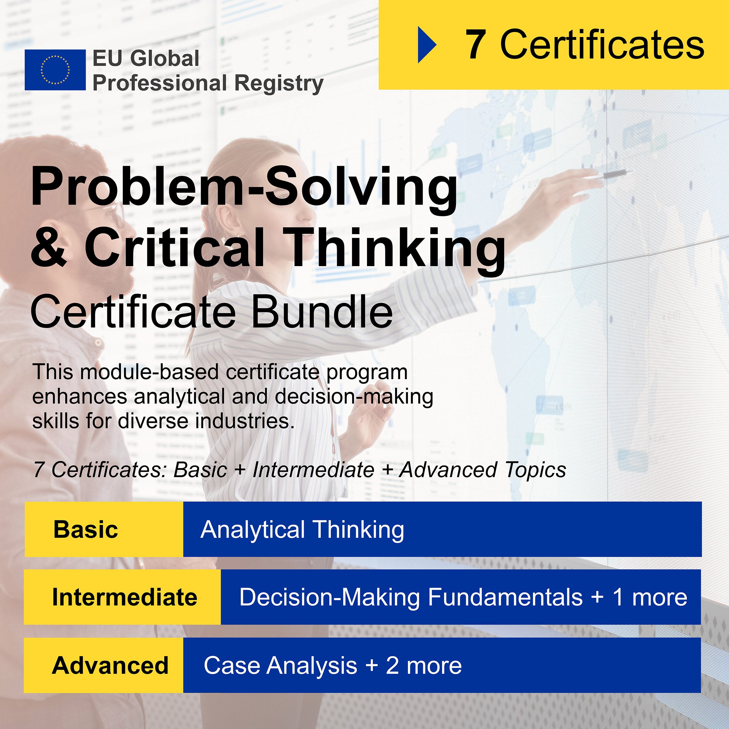 Problem-Solving & Critical Thinking (7 Certificates) - FULL BUNDLE