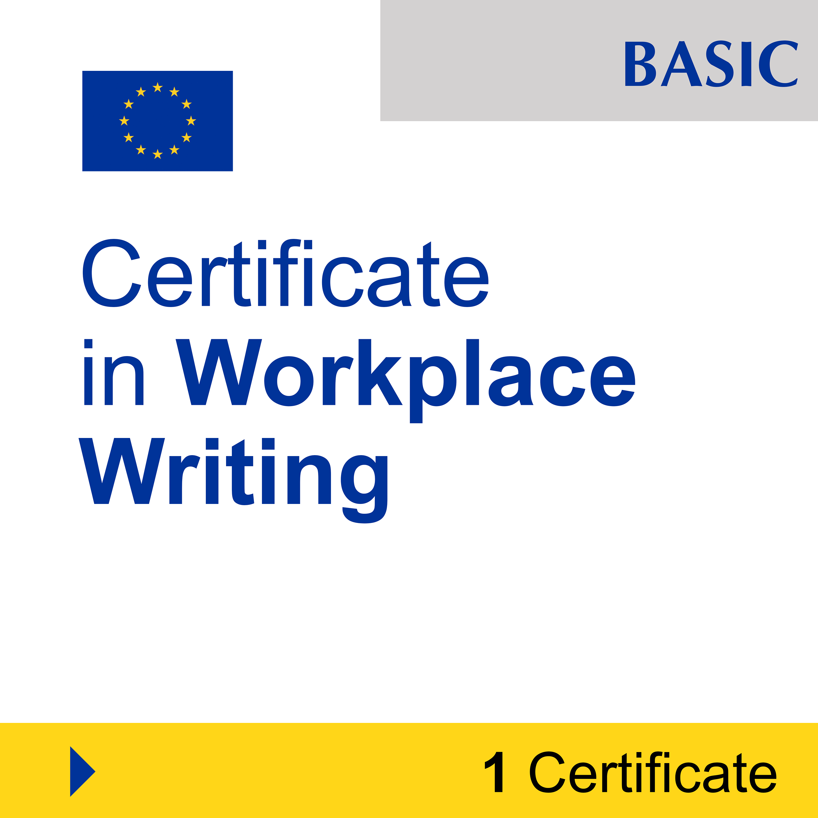 Communication Skills (1 Certificate) - BASIC