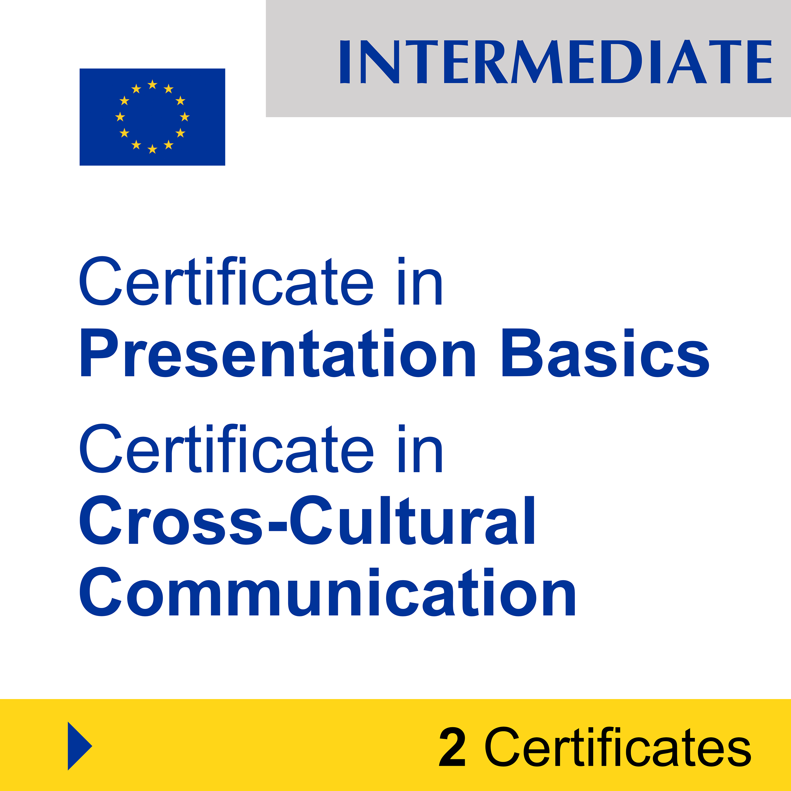 Communication Skills (2 Certificates) - INTERMEDIATE