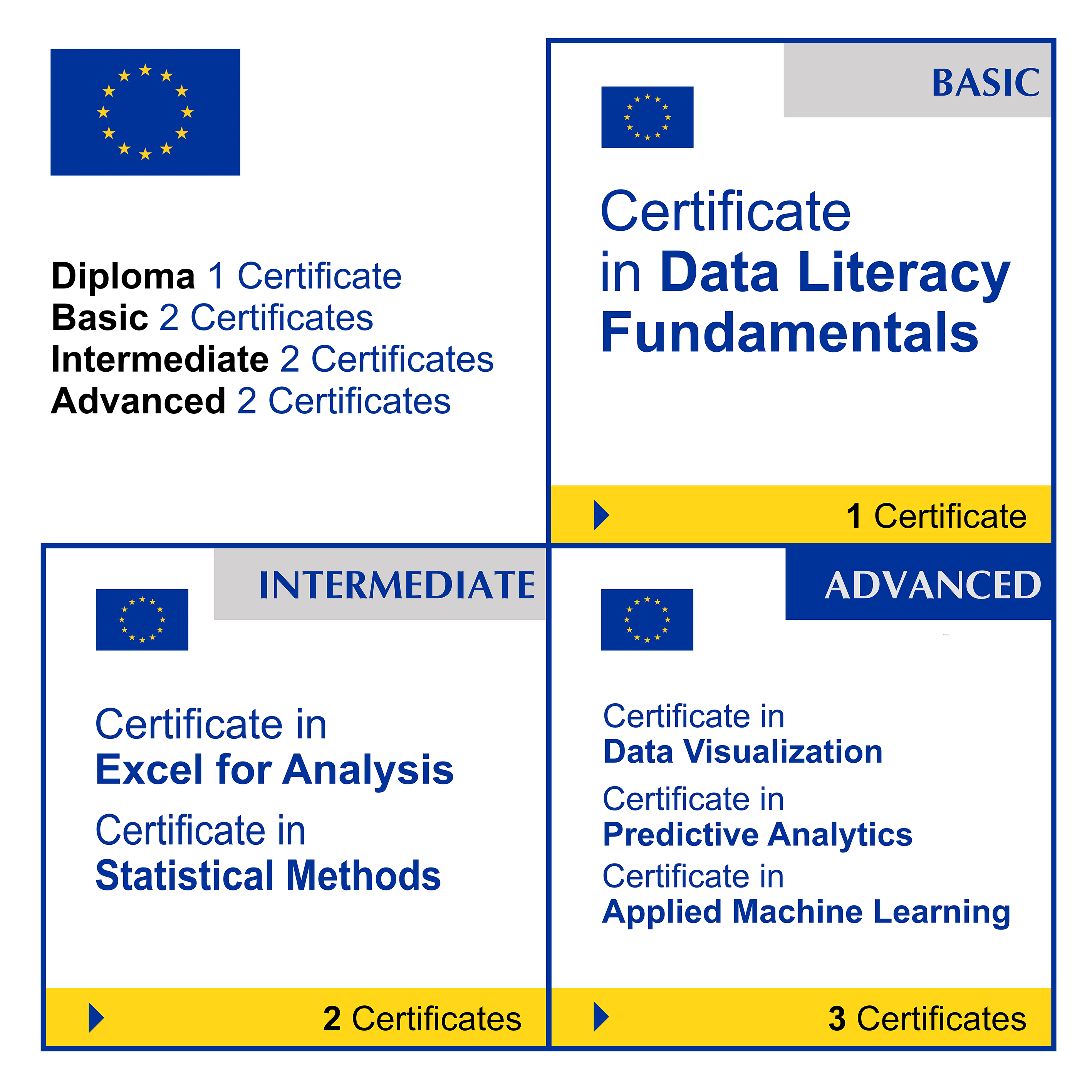 Data Science & Analytics (7 Certificates) - FULL BUNDLE