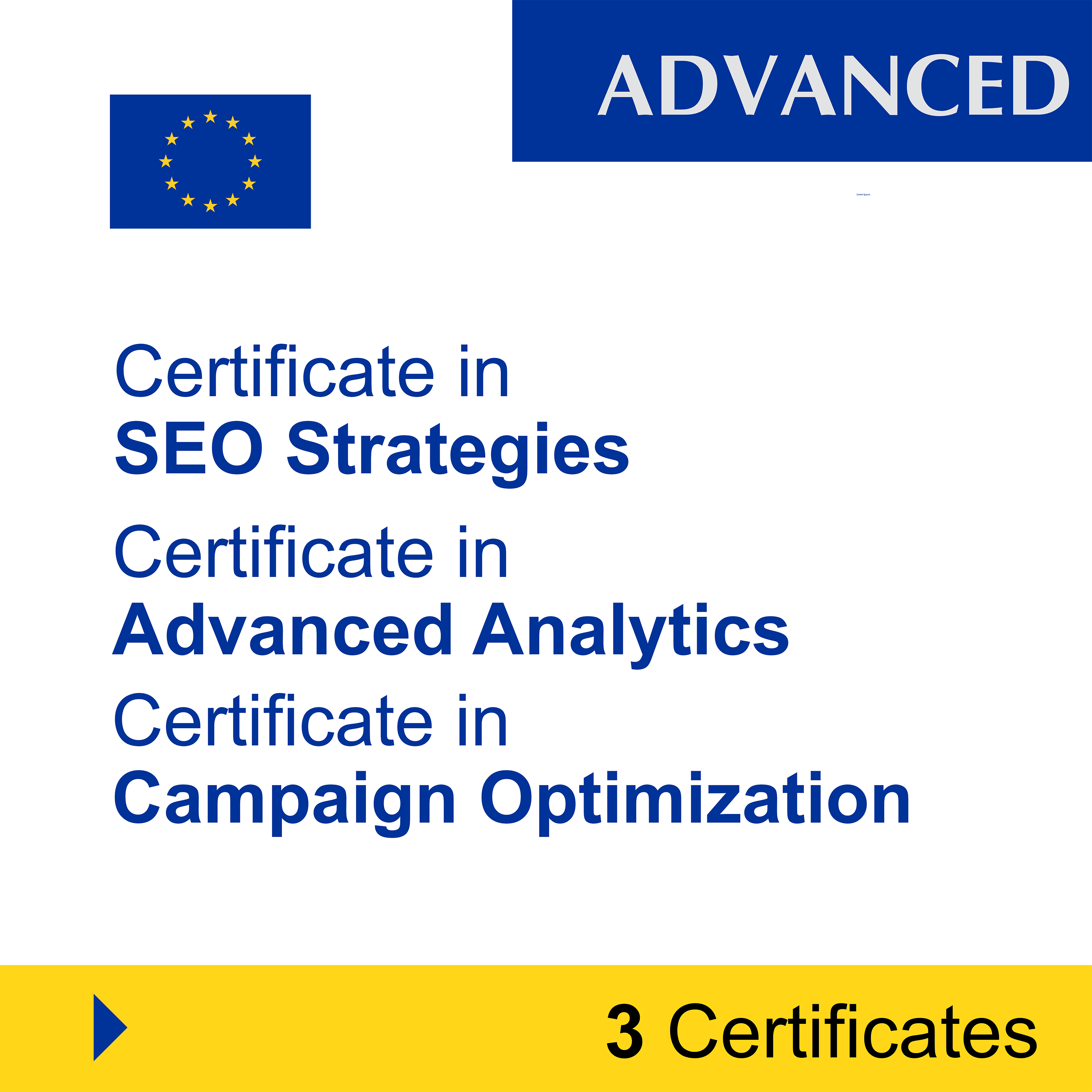 Digital Marketing (7 Certificates) - FULL BUNDLE