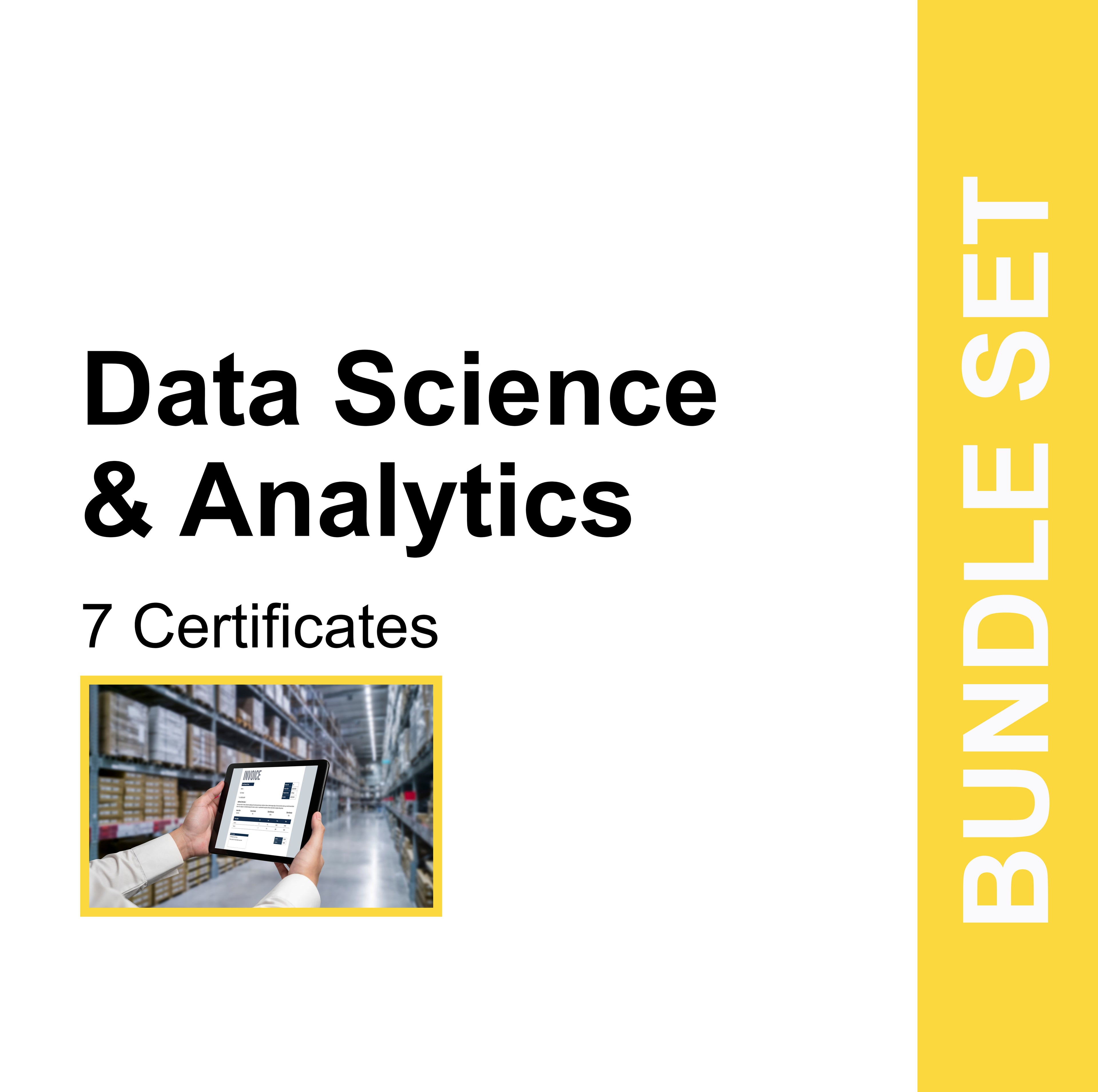 Data Science & Analytics (7 Certificates) - FULL BUNDLE