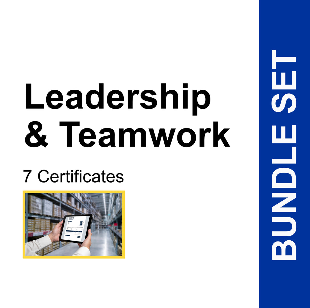 Leadership & Teamwork (7 Certificates) - FULL BUNDLE